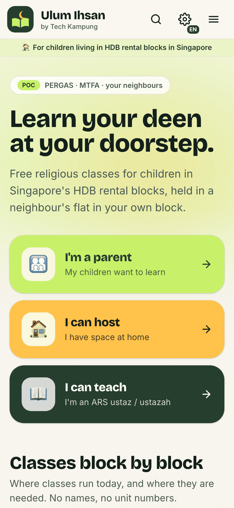 Three doors in: parent, host or teacher